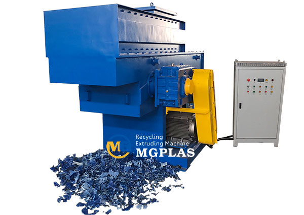 Double-Shaft Plastic Shredder For PP/PE Drums & Containers - Plastic  Recycling Machines
