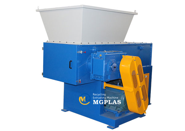 single shaft plastic chipper shredder machine