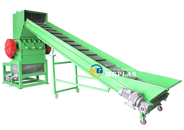 Hot sale plastic bottle crushing machine for PET HDPE bottles recycling