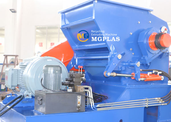 high efficiency plastic drum crusher machine for waste HDPE drums