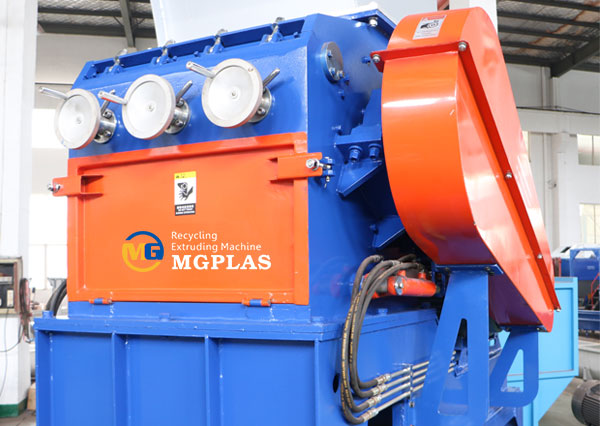 high efficiency plastic barrel crusher machine for waste HDPE barrel